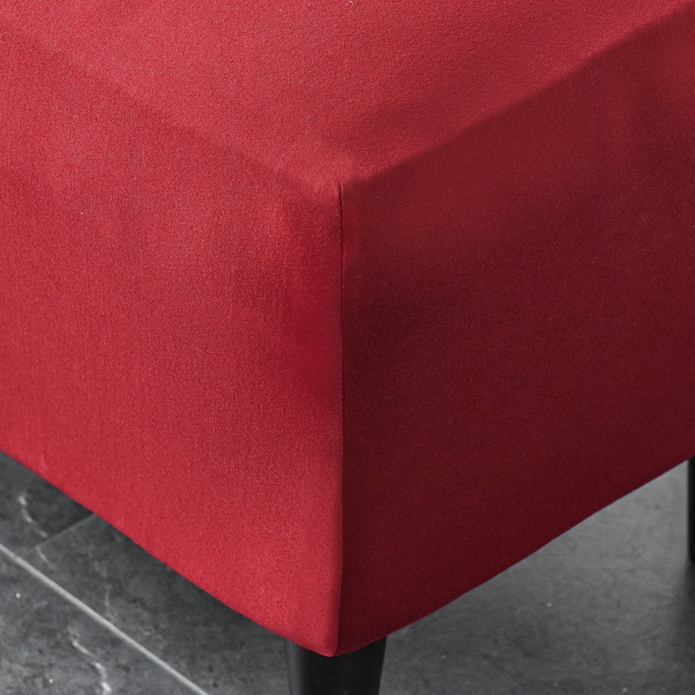 Weinrot-Schwarzes Sofaüberwurf – Bild 10 | LuxeStyle