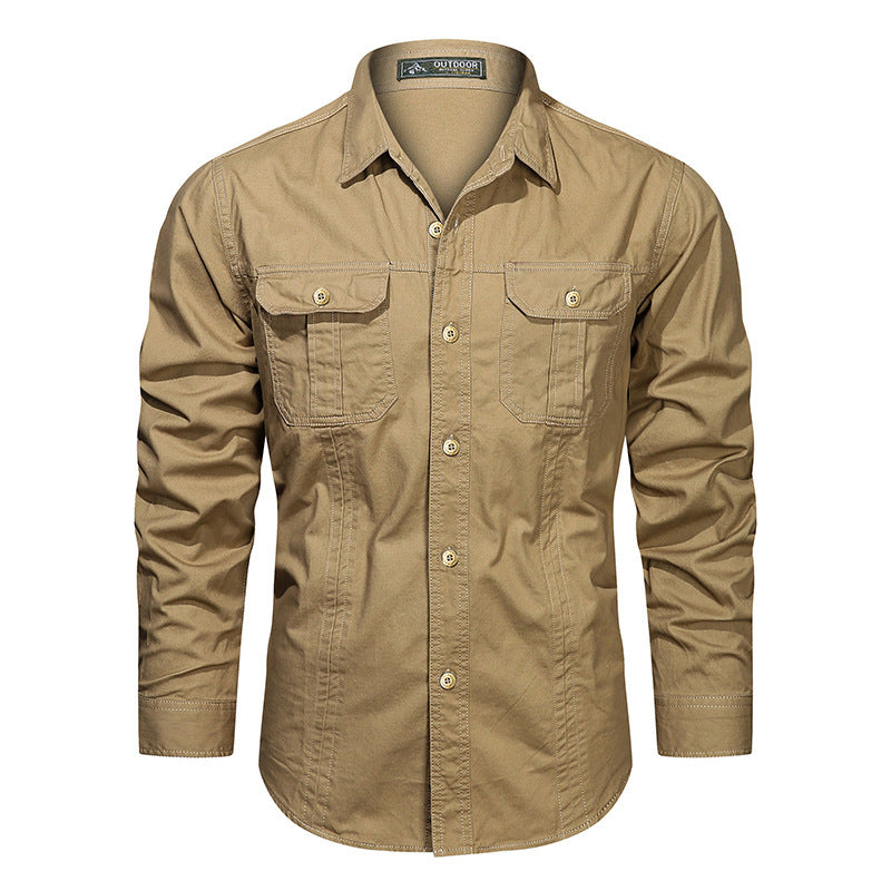 Langarmshirt aus reiner Baumwolle