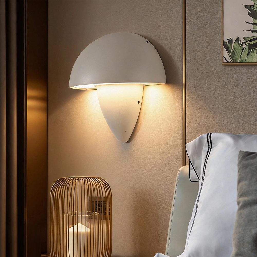 Mushroom‑Form LED-Wandlampe IP65 – Bild 2 | LuxeStyle