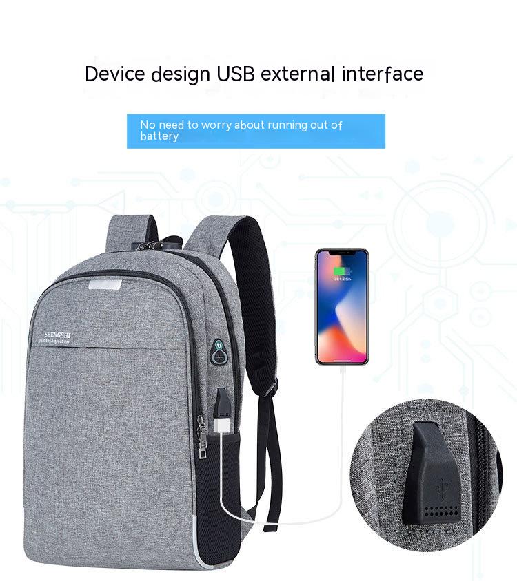 USB Lade Rucksack