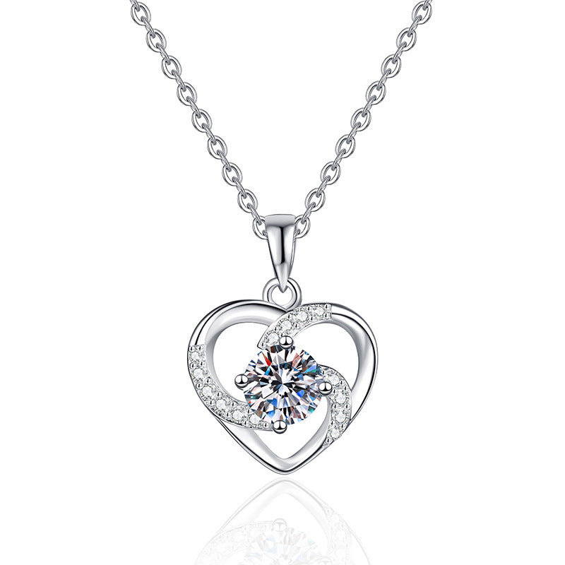 S925 Silber-Halskette «Eternal» – Herz-Anhänger