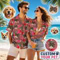 Hawaiihemd mit Hibiskus- und Palmenblatt-Print – Bild 1 | LuxeStyle