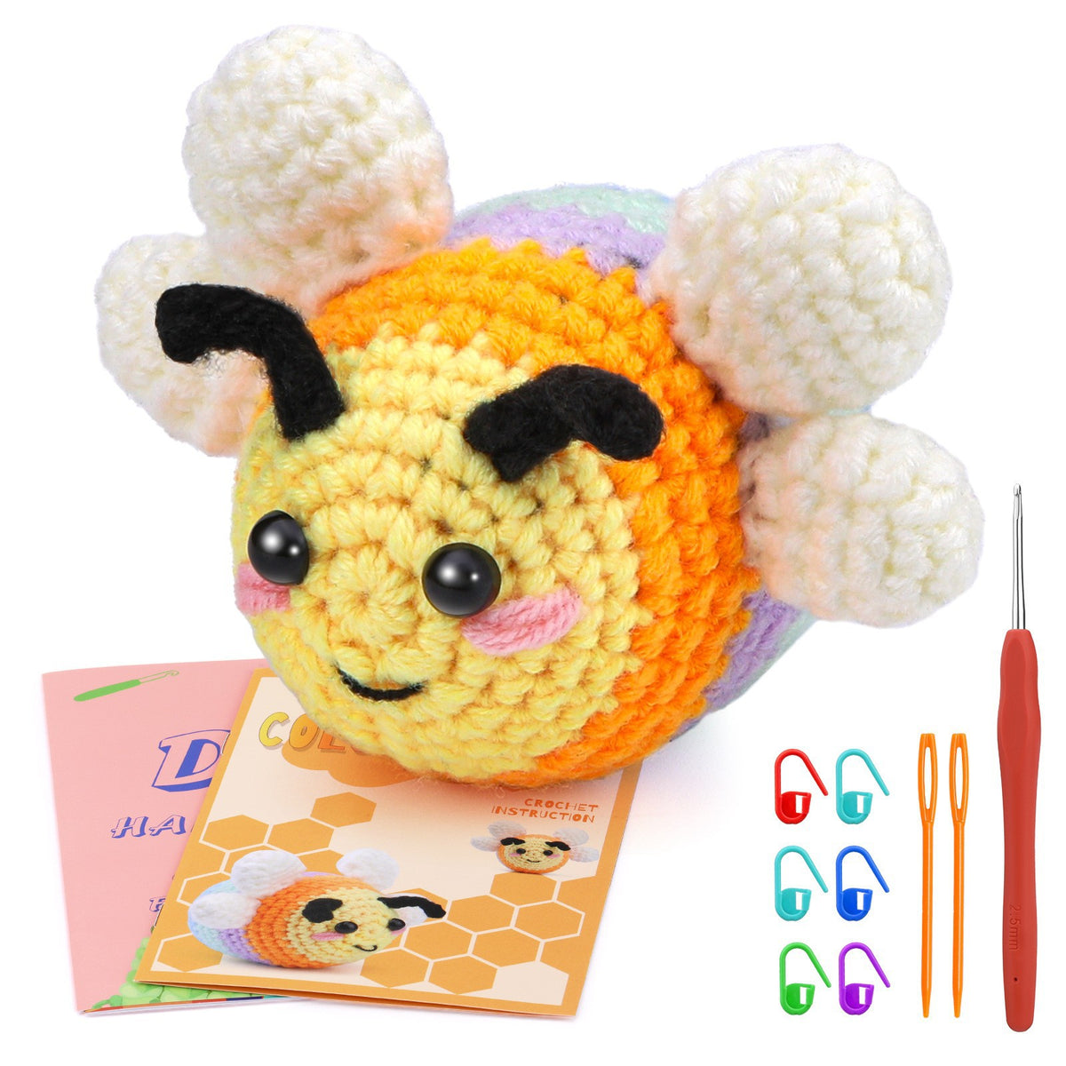 Materialpaket für gehäkelte Puppen