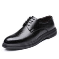 Business-Lederschuhe mit spitzer Zehe