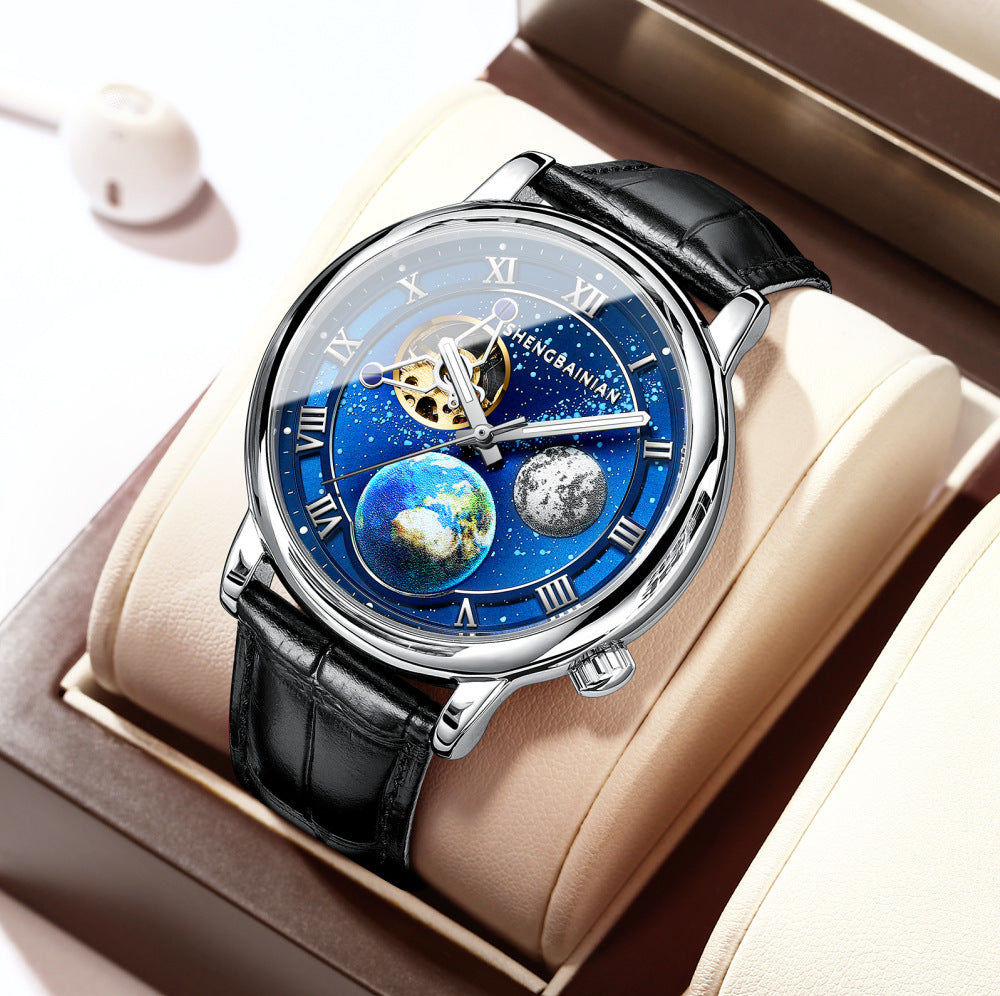 Herrenuhr «Luminous Earth Starry» – Bild 4 | LuxeStyle