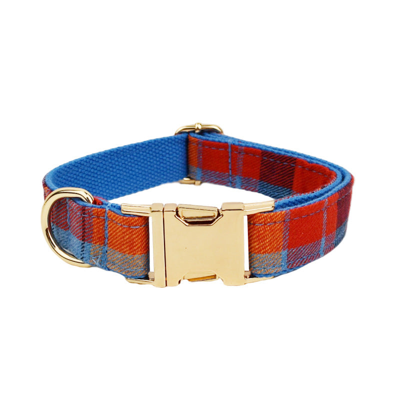 Hundehalsband & Leine Set mit Samt-Plaid – Bild 8 | LuxeStyle