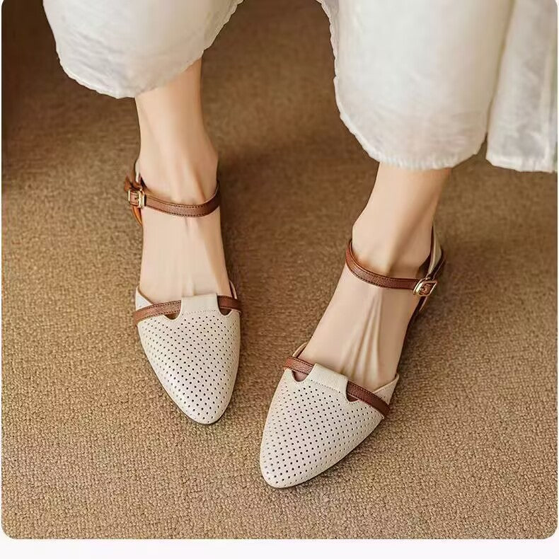 Retro Chunky Sandalen mit Schnalle – Bild 6 | LuxeStyle