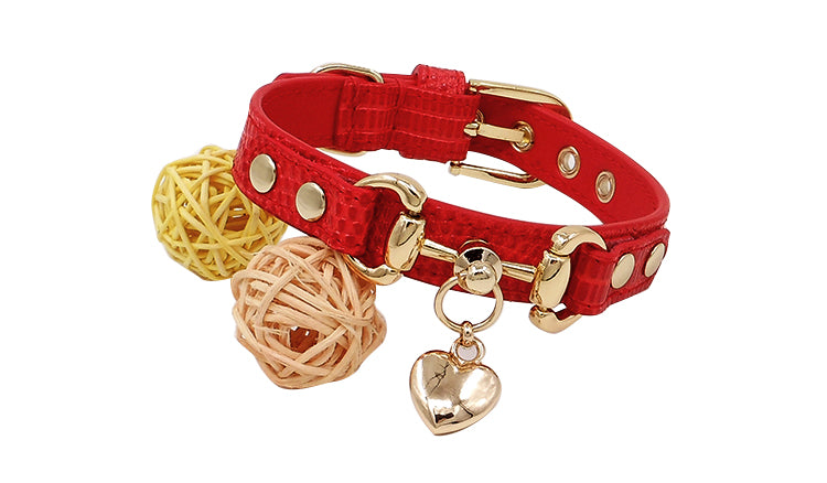 Leder-Halsband mit Doppelklett – Bild 5 | LuxeStyle