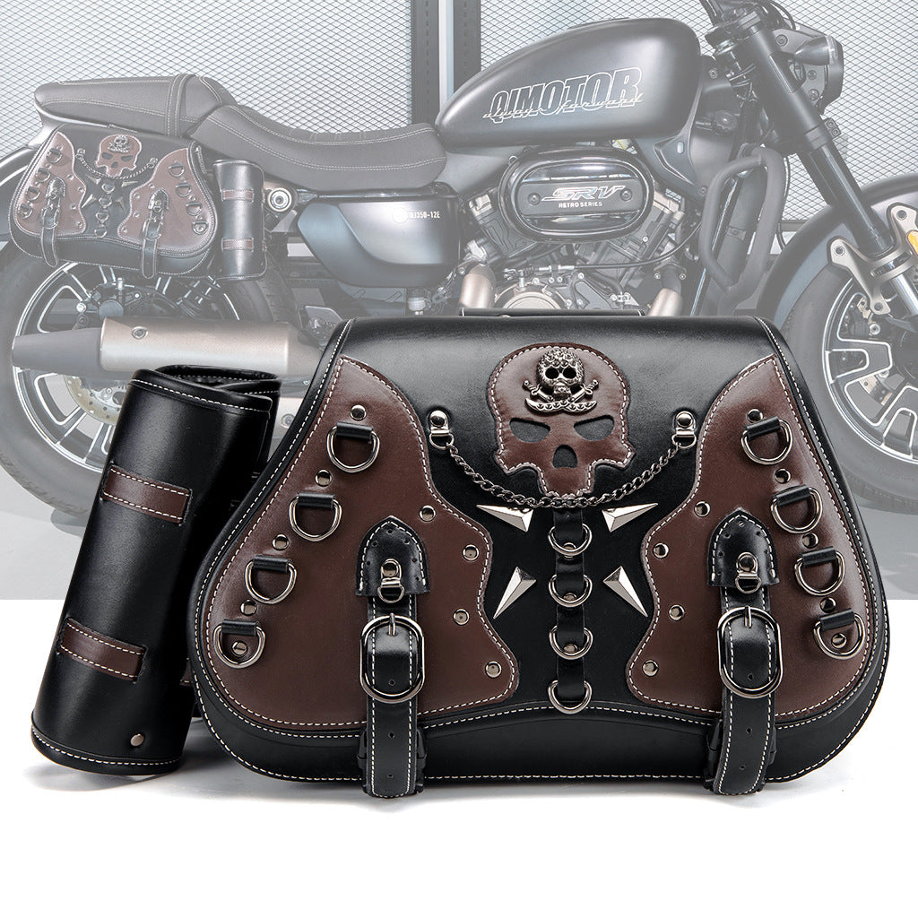 LuxeStyle Punk Motorrad-Seiten-Taschen – Bild 8 – LuxeStyle Schweiz