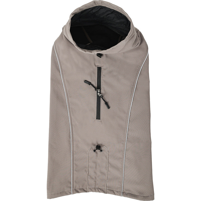 Weiches Outdoor-Mantel für Hunde