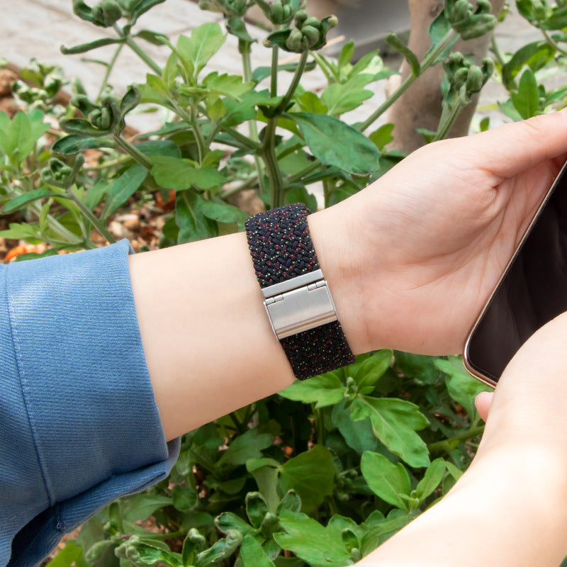 Nylon-Geflechtarmband für Smartwatches – Bild 3 | LuxeStyle