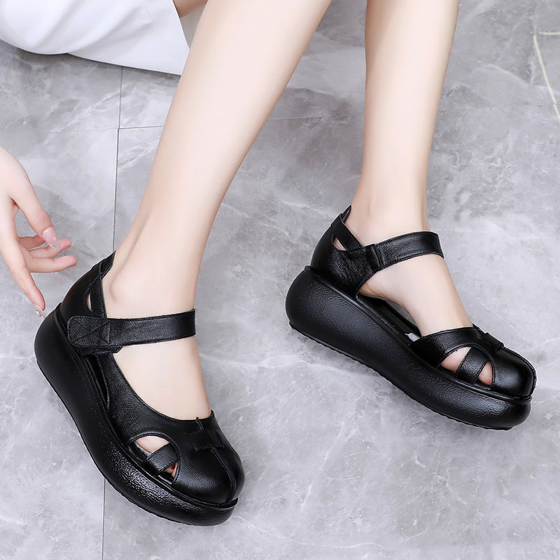 Römer Sandalen aus echtem Leder – Bild 3 | LuxeStyle