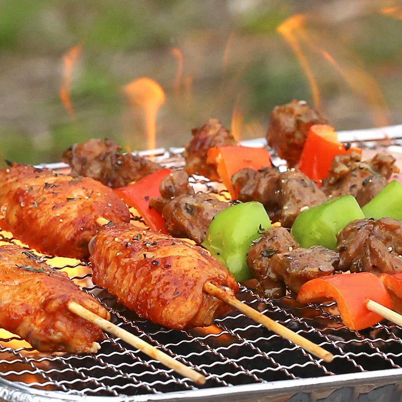 Portabler Mini-Barbecue-Grill mit Holzkohle – Bild 4 | LuxeStyle