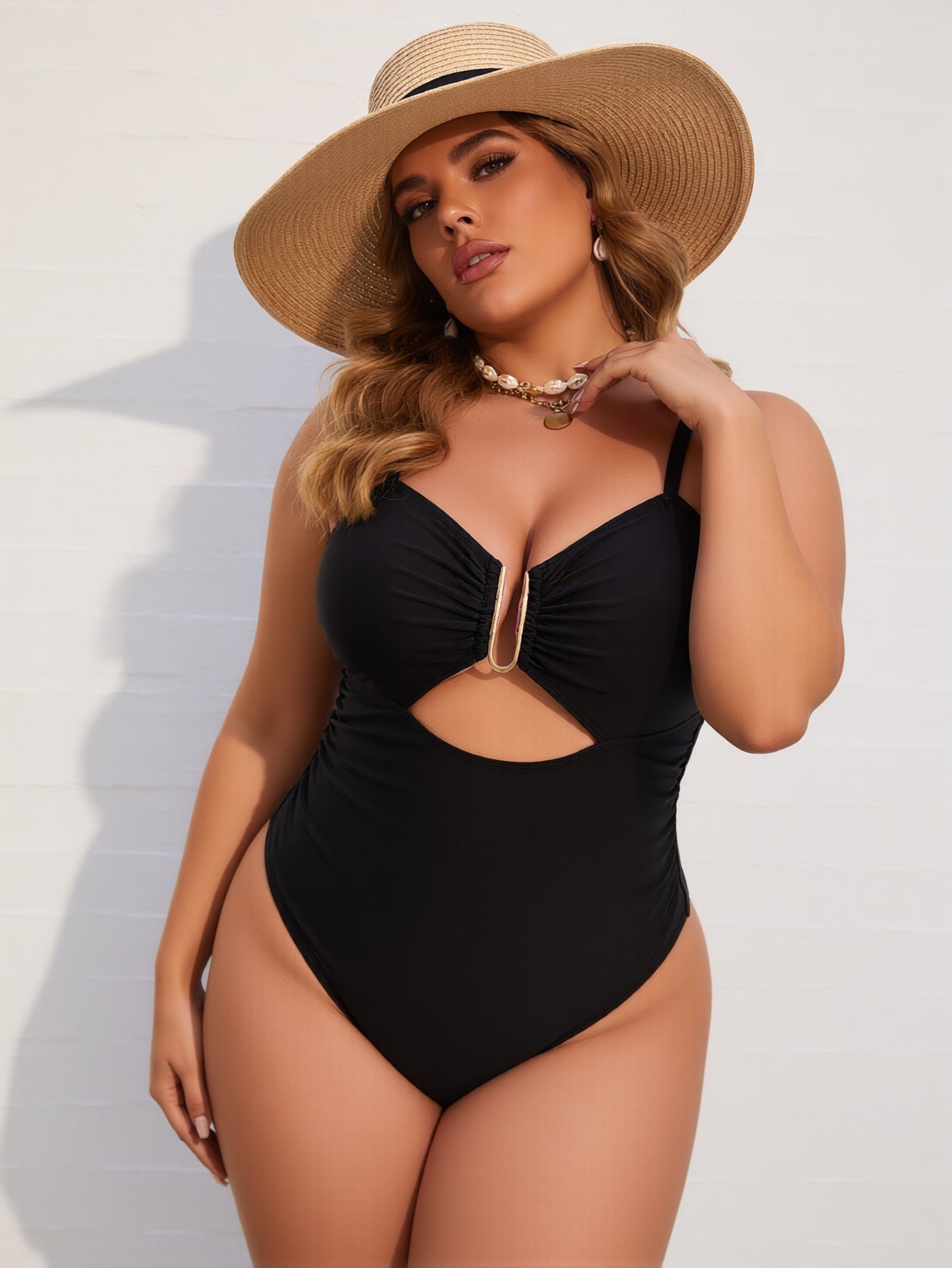 Eleganter High-Neck Tankini für Damen