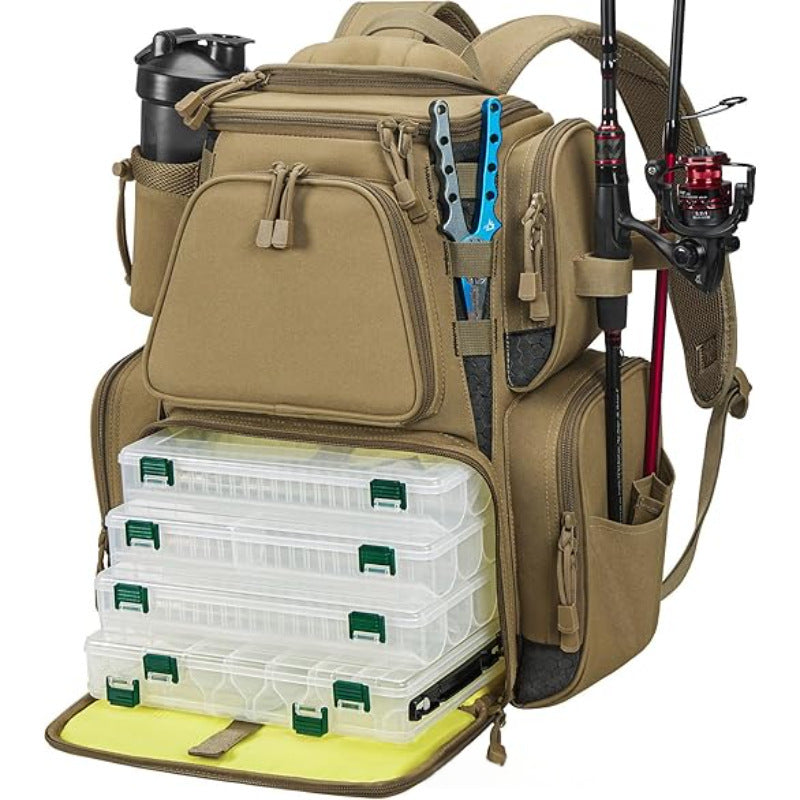 Rucksack für Angelausrüstung | LuxeStyle