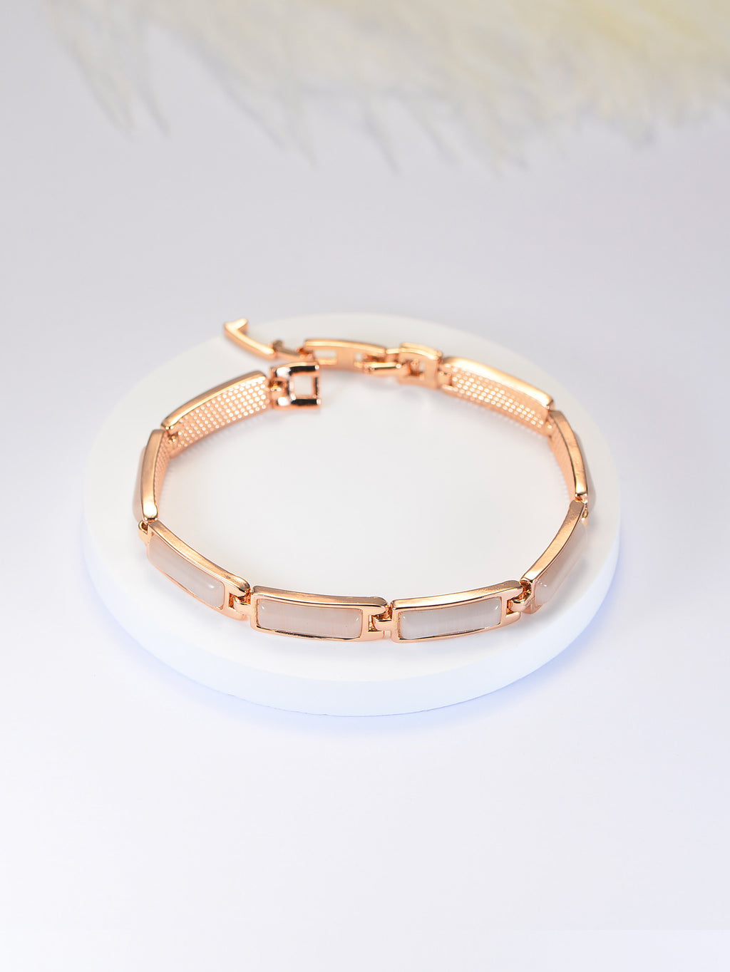 Geometrisches Opal-Armband für Damen – Bild 2 | LuxeStyle