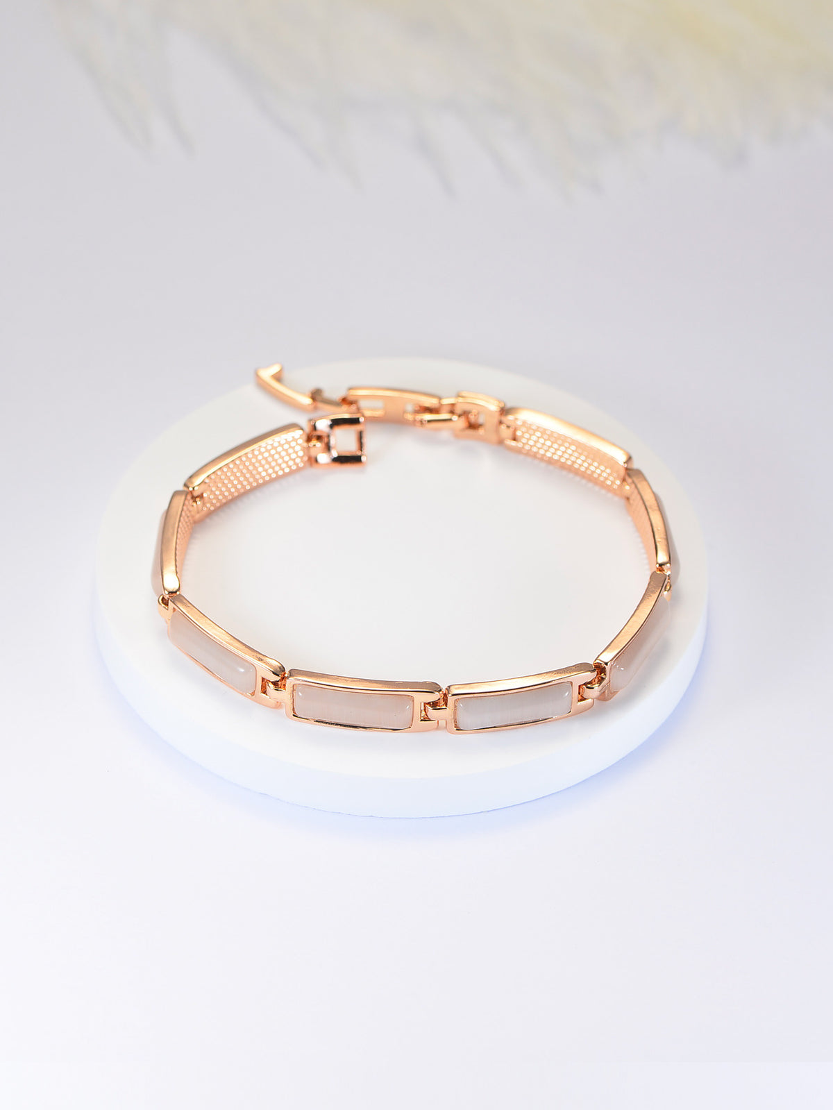 Geometrisches Opal-Armband für Damen – Bild 2 | LuxeStyle