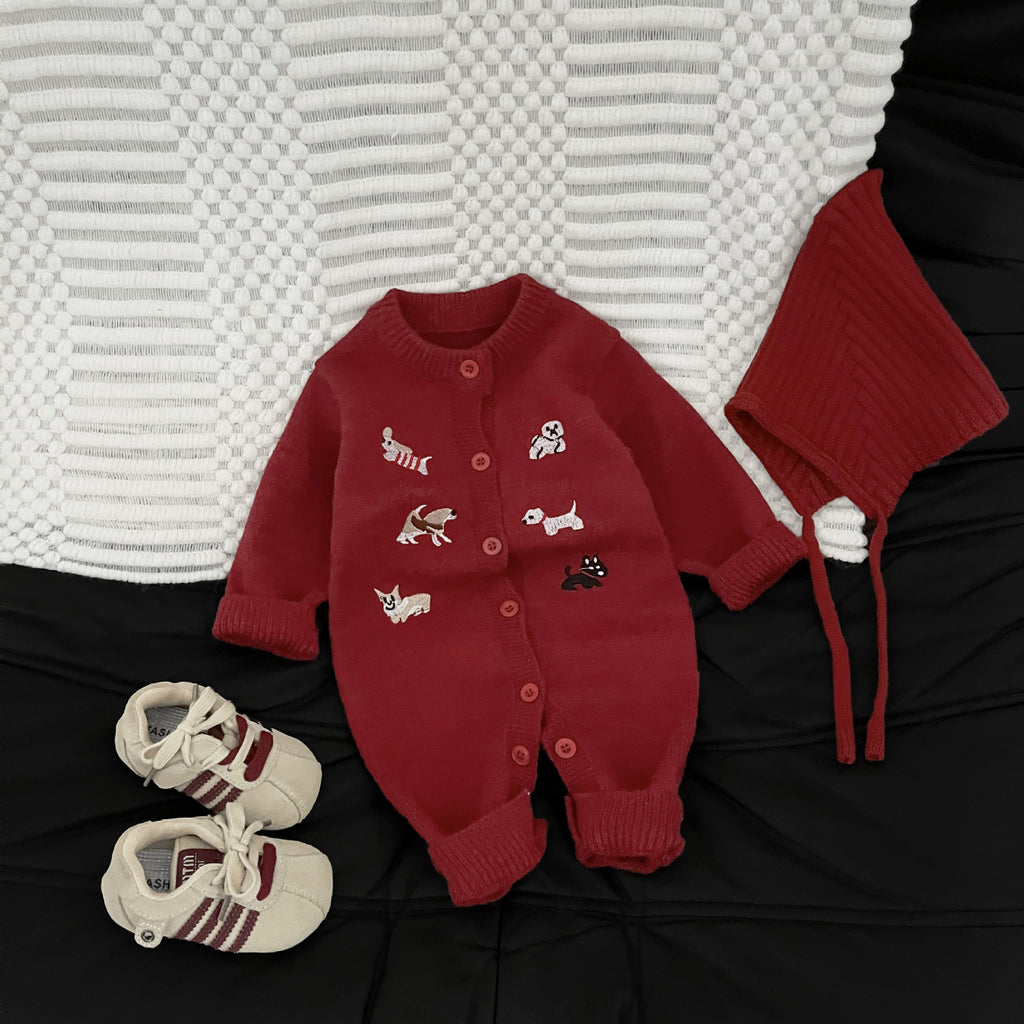 Tiermotiv-Knitted-Jacke – Bild 4 | LuxeStyle