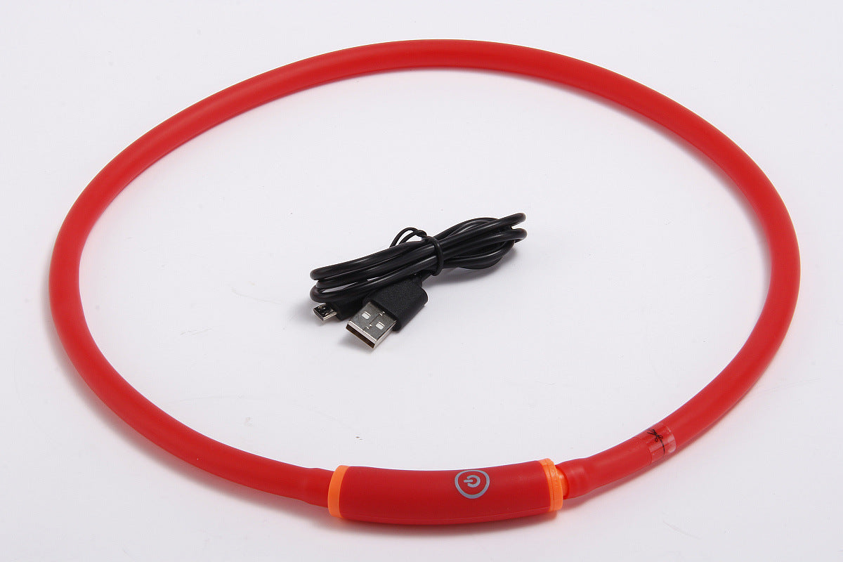 Wasserdichtes LED-Hundehalsband, rund – Bild 7 | LuxeStyle