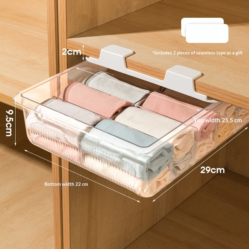 Transparenter Organizer für Schubladen