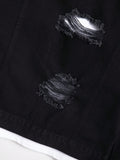 Lockere Jeansjacke im Korea-Stil für Herren