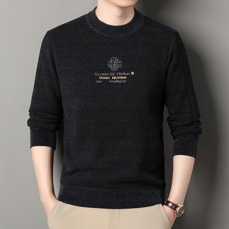 Warmes Strickpullover-Sweatshirt
