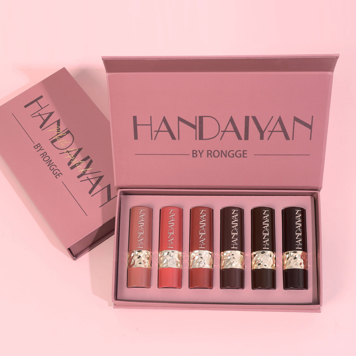Matte Lippenstift Set Natural Easy Color
