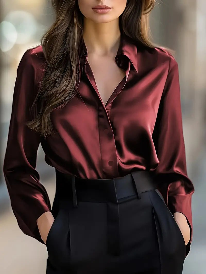 Elegantes Langarmhemd