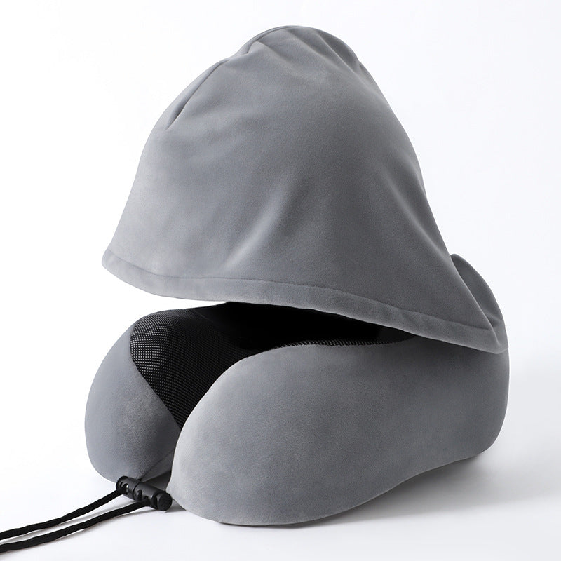 Nackenkissen mit Kapuze und Memory-Schaum – Bild 11 | LuxeStyle