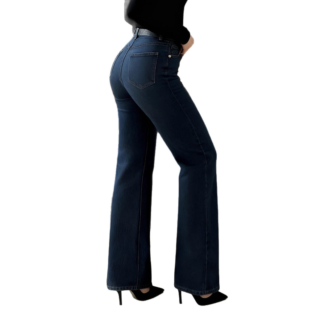Stilvoll & Bequem Damenjeans Navy Blue