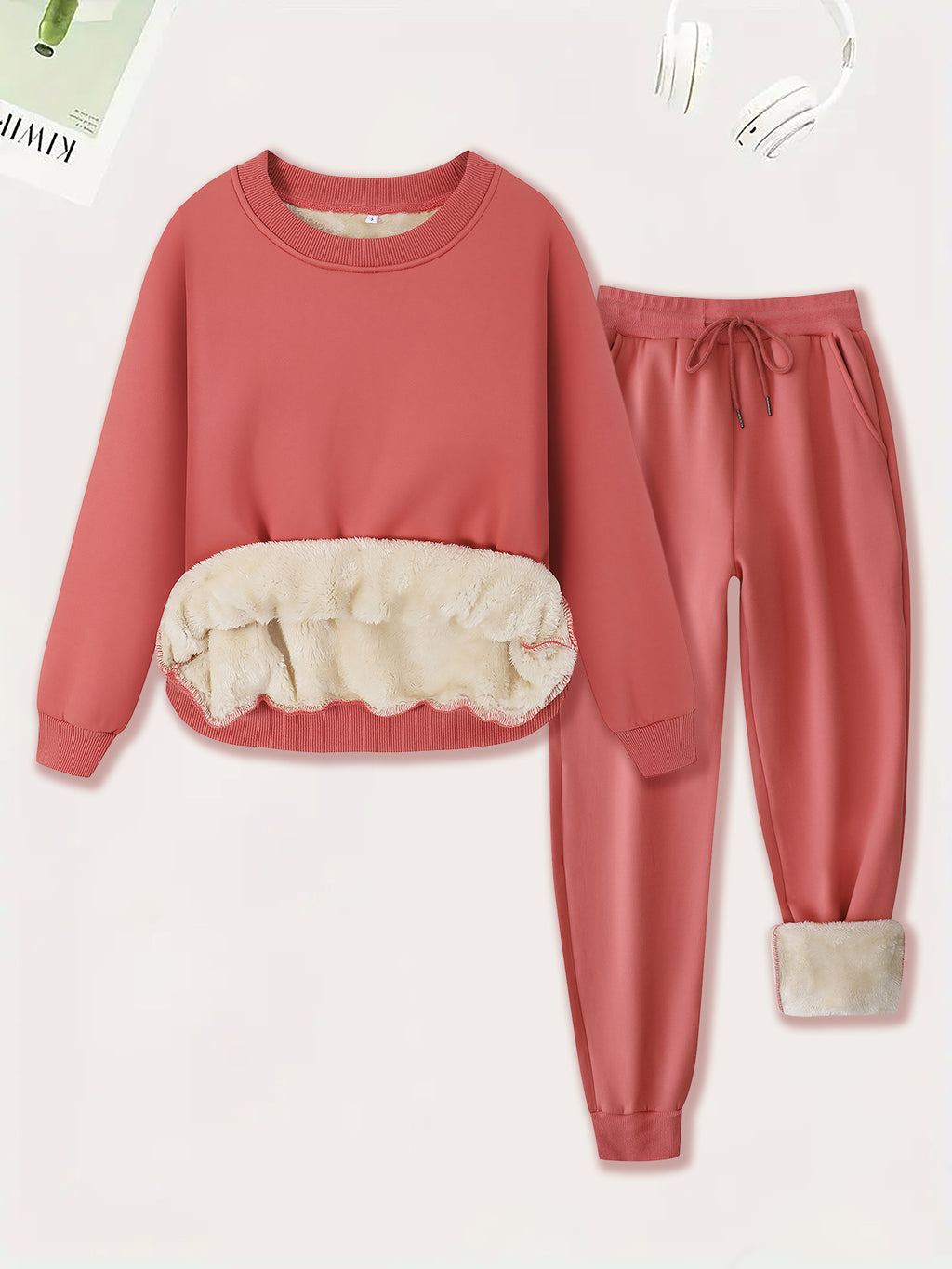 Lammwoll-Pulli-Set