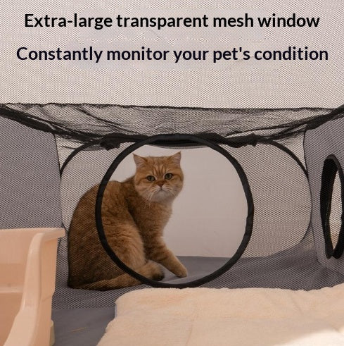 Graues Katzen-Nest – atmungsaktiv & wasserdicht – Bild 5 | LuxeStyle