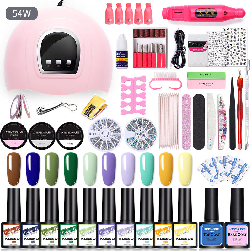 Sequin Nagellack Gel-Kit mit Lichthärtungsgerät – Bild 4 | LuxeStyle