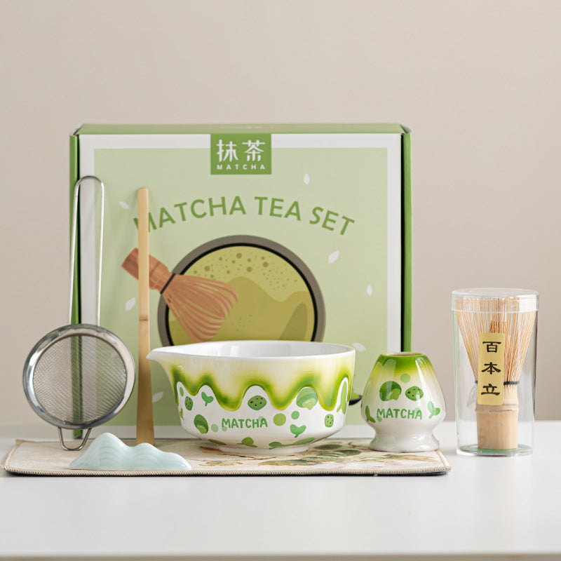 Matcha Besen und Schale Set
