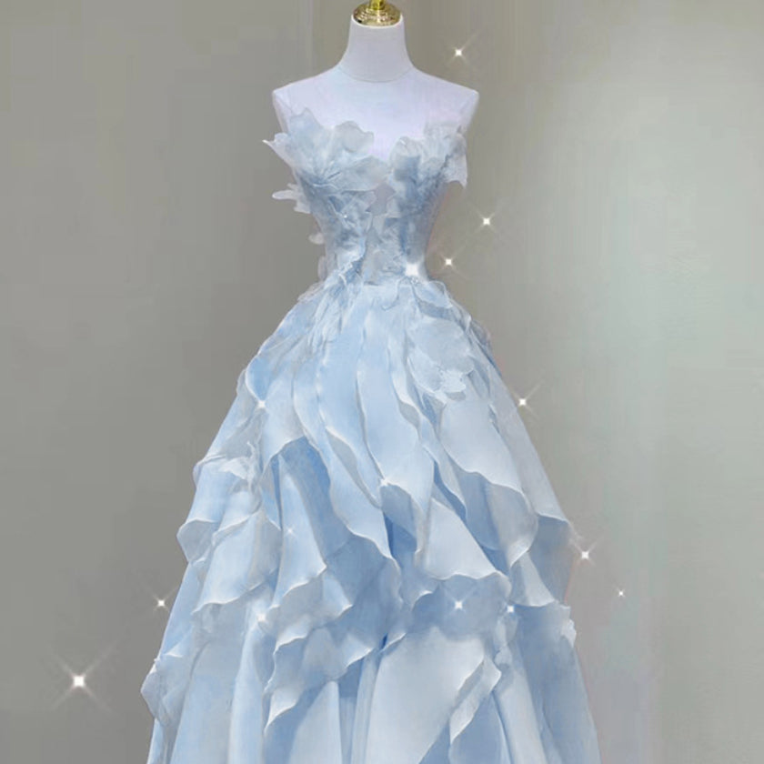 Ethereal trägerloses Ballkleid – Bild 6 | LuxeStyle