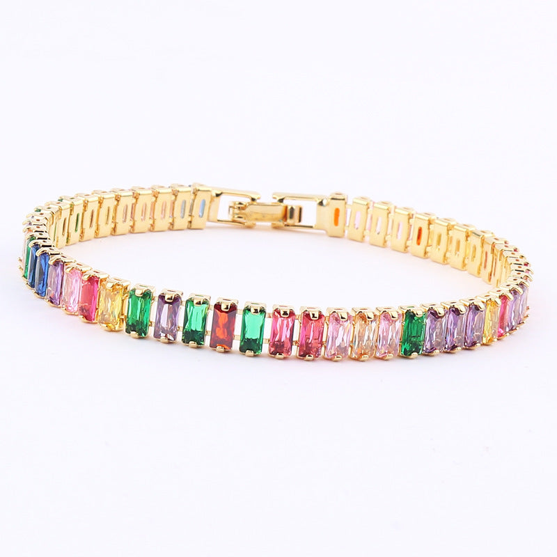Damen-Armband mit Zirkonia – Bild 14 | LuxeStyle