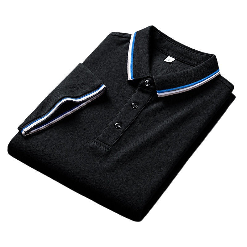 Herren Business Polo-Shirt mit Kentkragen