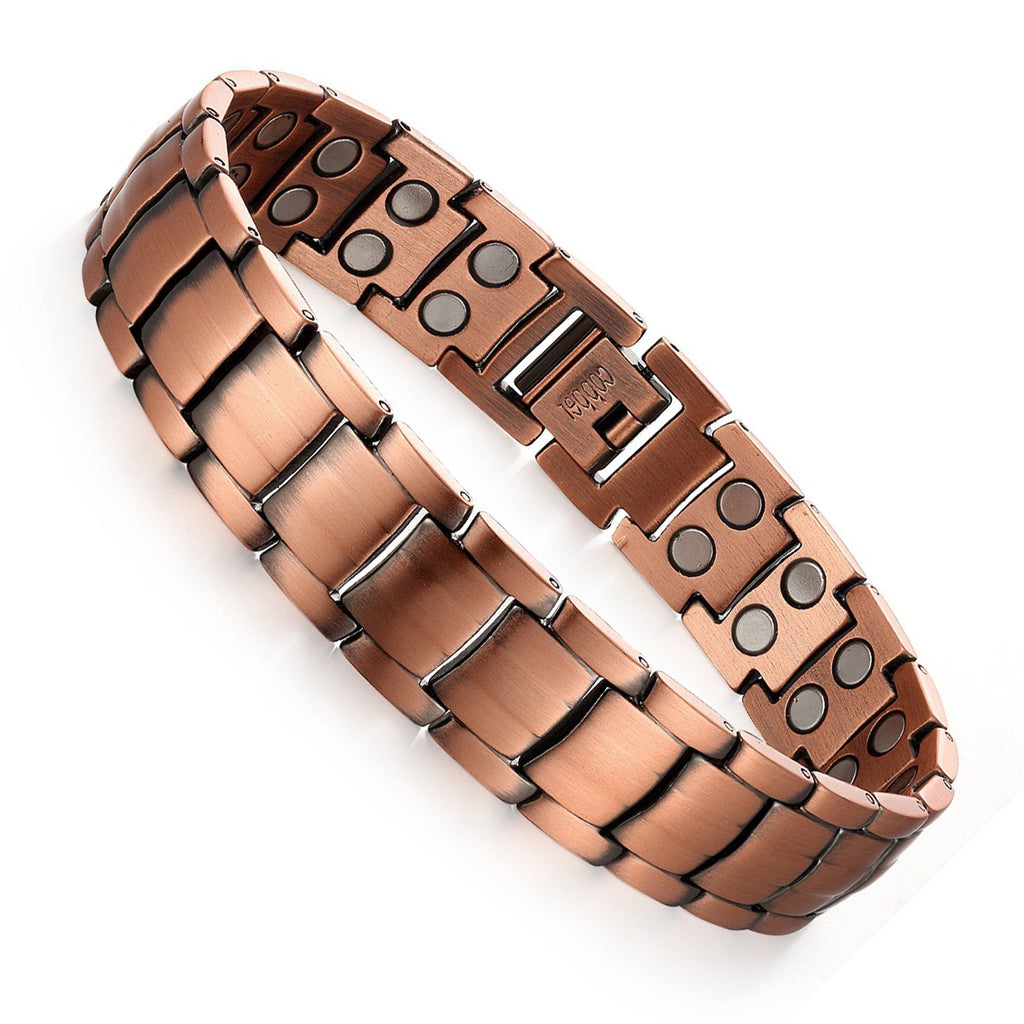 Kupferarmband für Herren mit Magnetverschluss