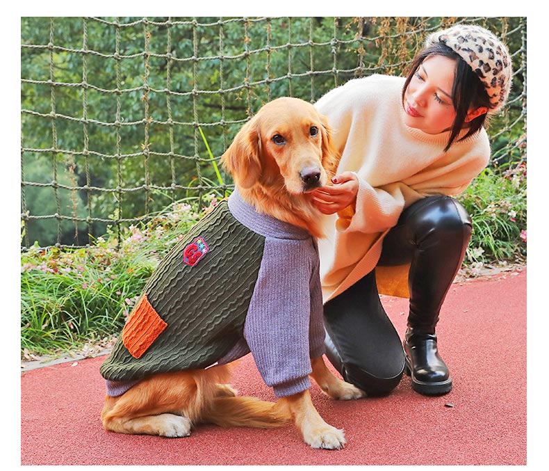 Polarfleece‑Sweater für grosse Hunde – Bild 5 | LuxeStyle