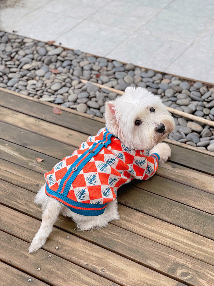 Weisses Wollpullover für Hunde und Katzen – Bild 9 | LuxeStyle