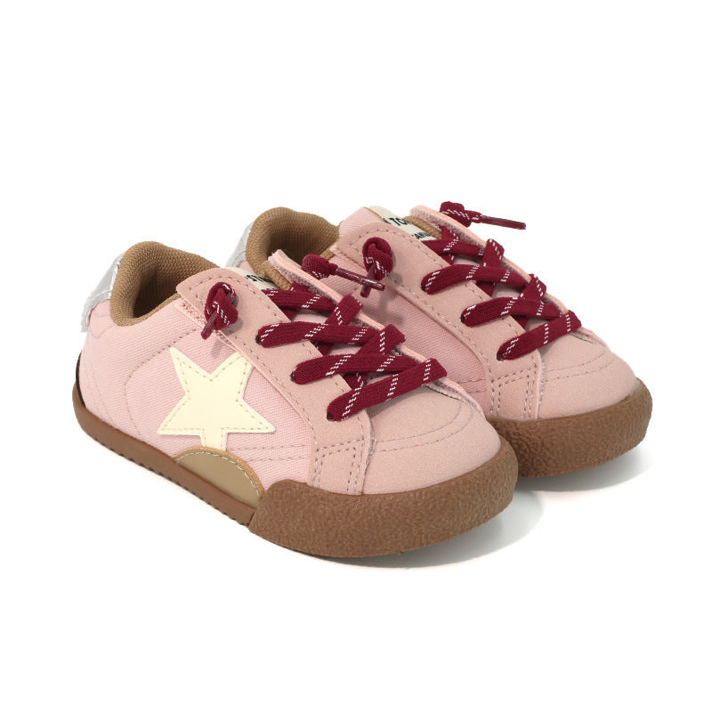Kinderturnschuhe mit weicher Sohle – rot, grün, pink, silber | LuxeStyle