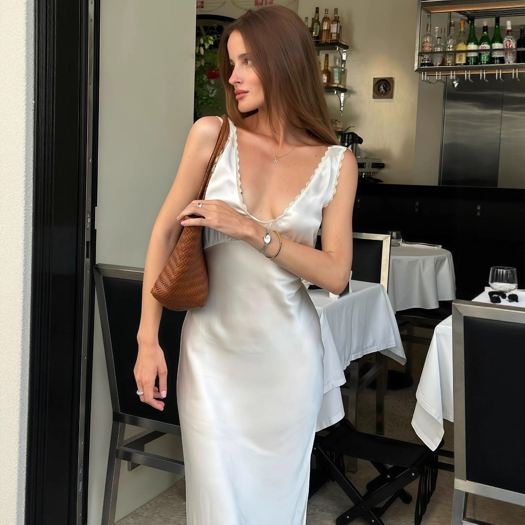 Elegantes, langes Sommerkleid im französischen Stil – Bild 4 | LuxeStyle