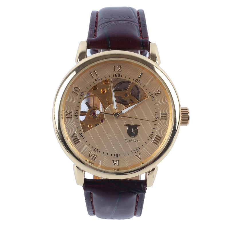 Herren-Armbanduhr mit Leuchtzifferblatt