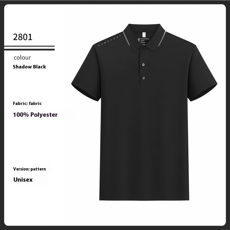 Polo-Shirt Kurzarm Piqué schnelltrocknend – Bild 10 | LuxeStyle