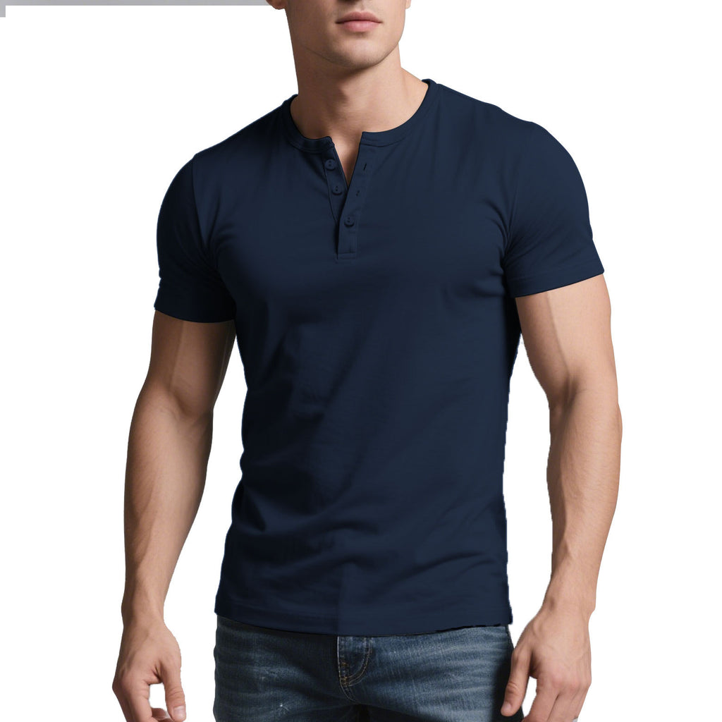 Herren Casual Crew-Neck Slim Fit T-Shirt