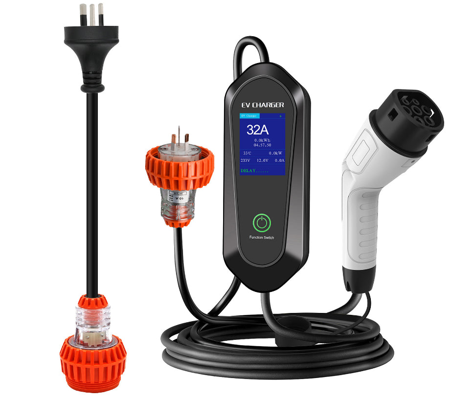 EV Ladebox mit Fahrzeug- und Haushaltsanschluss