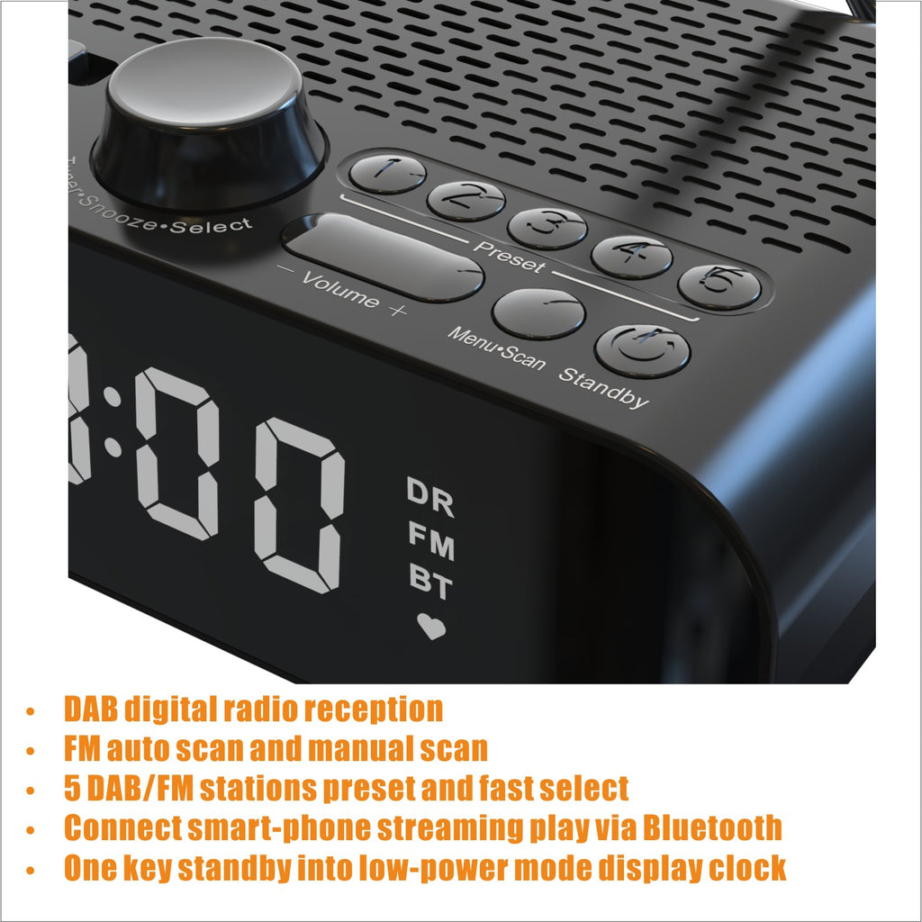 Radio mit Bluetooth und HD-Display