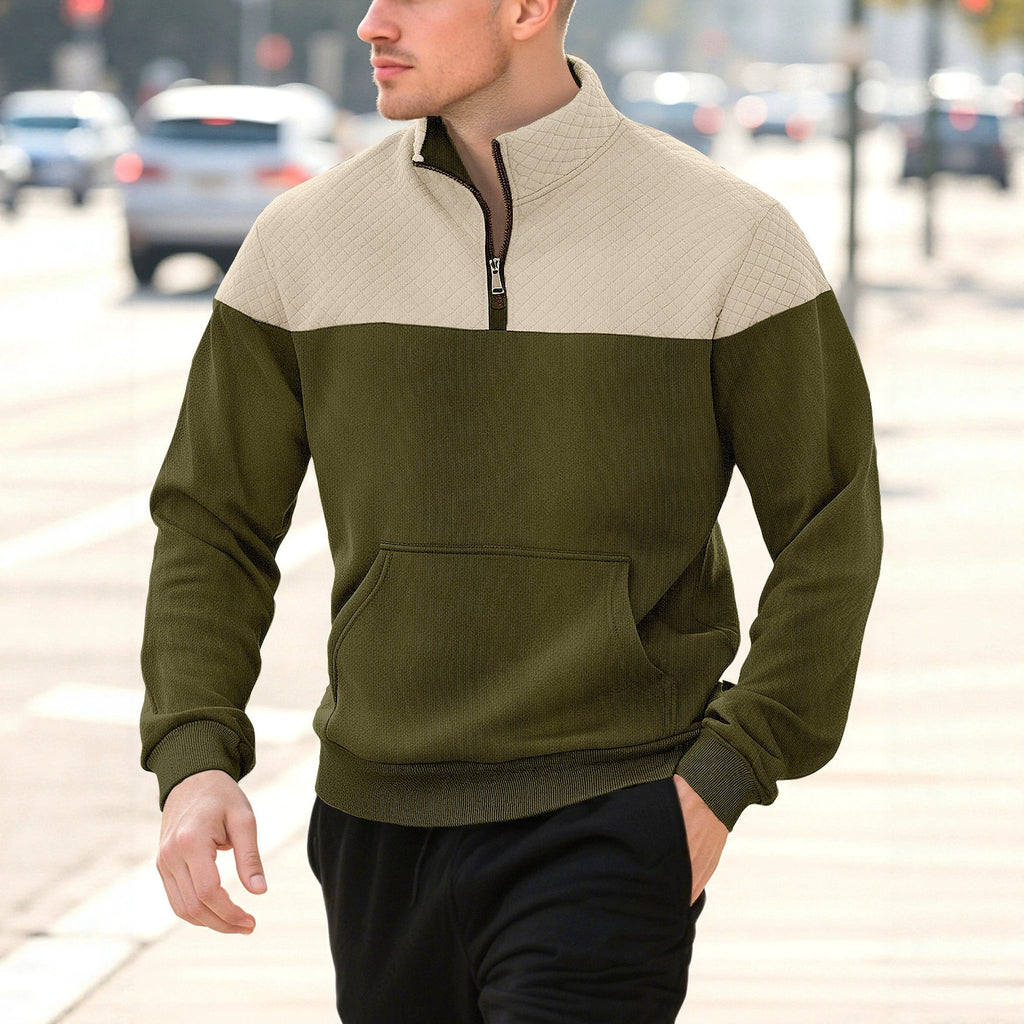 Strickjacke mit Reissverschluss für Herren – Bild 6 | LuxeStyle