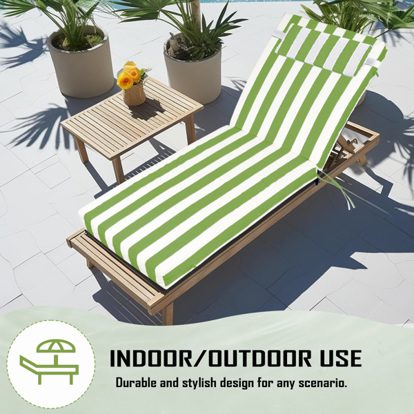 Liegekissen für Outdoor-Chaiselongue