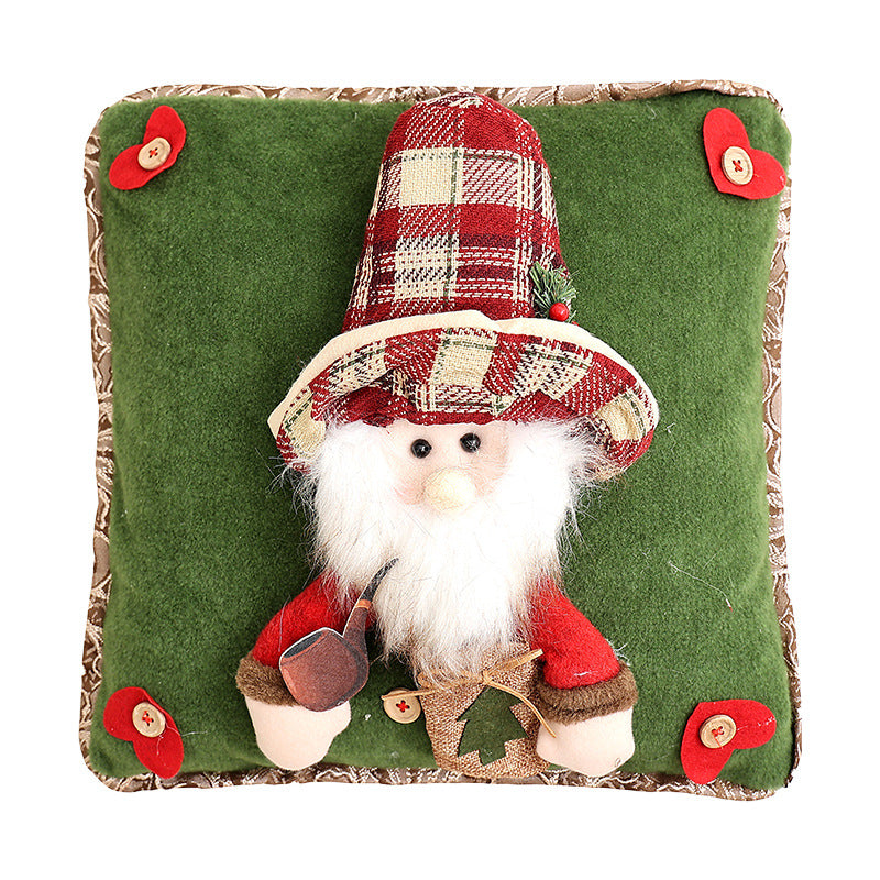 Kissenbezug mit Weihnachtsmotiven – Bild 6 | LuxeStyle
